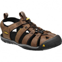 Sandales Clearwater CNX Leather, izmērs: 48, Dark Earth/Black, 0887194477562 KEEN