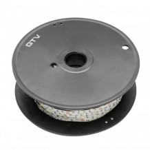 LED lente FLASH 2835, 300 LED, 6500K, 6W/1m, 750 lm/1m, IP20, 8mm, spole 50m, DC12V LD-2835-300-20-ZB-50 GTV