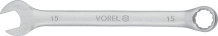 COMBINATION SPANNER CrV 15MM SATIN 51680 VOREL