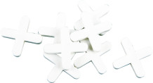 CROSS SHAPE TILE SPACERS 10.0MM 30PCS 04670 VOREL