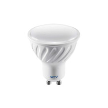 LED spuldze SMD 2835, 3000K, GU10, 7W, 120°, 550lm LD-PC7510-30 GTV