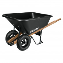 Divriteņu dārza ķerra 175L 580kg TP-8 TRUPER