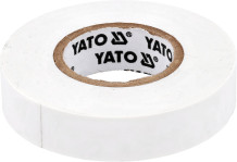 INSULATION TAPE 15MMX20MX0.13MM WHITE YT-81596 YATO