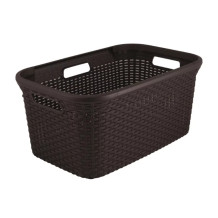 Veļas grozs Style 45L 59,2x38x27cm tumši brūns 0800708210 Curver