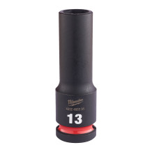 SHOCKWAVE™ IMPACT DUTY TRIECIENIZTURĪGAS UZGRIEŽŅU MUCIŅAS, 13 MM 1/2" IMPACT SOCKET DEEP - 1PC, 4932480331 MILWAUKEE