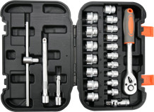 TOOL SET 3/8" 22PCS 58661 STHOR