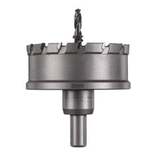 TCT NERŪSOŠĀ TĒRAUDA GREDZENZĀĢI, HOLESAW TCT 80MM - 1PC, 4932479055 MILWAUKEE