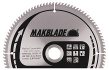 T.C.T. Zāģripa MAKBLADE 260X2.3X30mm 5° T100, B-09117 MAKITA