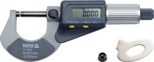 Digital Outside Micrometer 0-25Mm/0.01Mm YT-72305 YATO