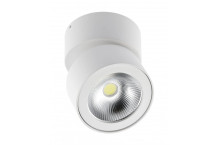 Virsapmetuma griestu gaismeklis LED BIANCO, apaļš, balts, 15W, 1500lm, 4000K LD-BNC15WOB-NB GTV