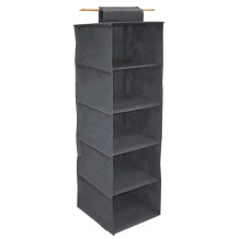 Organizators iekarināms ar 5 plauktiem 30x30x120cm Grey 127436001 ORDINETT