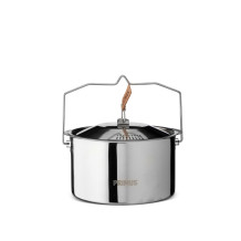 Nerūsējošā tērauda katls 'Campfire', 3L, metāla rokturis un vāks, R790532, PRIMUS