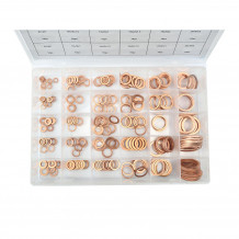 300 pcs Metric Copper Washer Assortment Geko