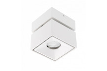 Virsapmetuma griestu gaismeklis LED BIANCO, balts. 8W, 680lm, 4000K LD-BNC8WKB-NB GTV