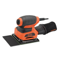 Финишная шлифовальная машина на 1/4 листа + 1 шлифовальный лист KA401LA-QS BLACK DECKER