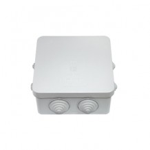 Cable connection box, a / p, white, square, BYLECTRICA