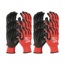 PRETSAGRIEŠANĀS AIZSARDZĪBAS C KLASES CIMDI, PACK CUT C GLOVES - 8/M - 12PC, 4932471618 MILWAUKEE