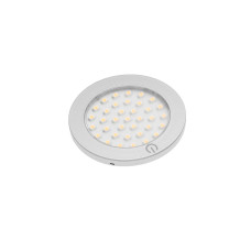 Furnituras Castello LED lampa ar sensoru, 12V DC, 2.8W, 36 SMD3528, 6400K, 200cm vads ar miniAMP (2 skrūves, 3m lente) LD-CS36ZB-53 GTV