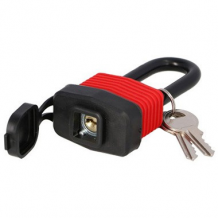 Padlock with PVC coating 60mm FASTER TOOLS