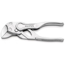 PLIERS WRENCH XS ROUGH SURFACE CHROME-PLATED 100 MM, 8604100BK KNIPEX