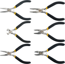 MINI PLIERS 125MM 6PCS 42309 VOREL