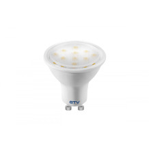 LED spuldze A-G, SMD 2835, GU10, 6400K, 2,5W, AC180-250V, 120°, 240lm, 27mA LD-NGU10PZ-3W GTV