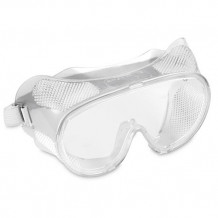 Aizsargbrilles ar caurspīdīgu stiklu PVC KRTS30003 KREATOR