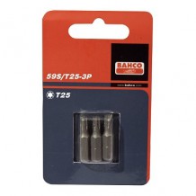 Biti Torx T10 1/4" 25mm 3gab 59S/T10-3P BAHCO