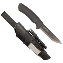 Nazis Bushcraft Survival, melns, asmens 109x3.2mm, 11742 MORAKNIV