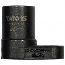 Lambda jutiklio cilindrinis raktas 22mm YT-1753 YATO