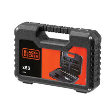 53-osaline padrunvõtmete komplekt A7218-XJ BLACK DECKER