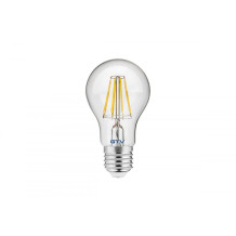 LED spuldze FILAMENT, A-G, A60, 4000K, E27, 8.0W, AC220-240V, 360°, 880lm, 70mA LD-A60FLE8-40 GTV