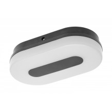 LED griestu/sienas gaismeklis TWIST, 10W, 750Lm, 4000K, IP65, ovāls LD-TWI10WOW-40 GTV