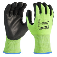 PRETSAGRIEŠANĀS AIZSARDZĪBAS B KLASES ATSTAROJOŠI CIMDI, HI-VIS CUT B GLOVES - 7/S - 1PC, 4932479921 MILWAUKEE