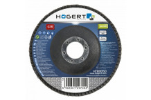 Slīpripas disks 125x22,4 mm, alumīnija oksīds, HT8D054, HOGERT