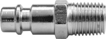 QUICK COUPLER TYPE D EXTERNAL THREAD 1/4 81387 VOREL