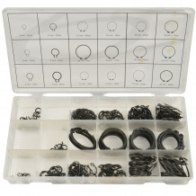 External circlip snap retaining clip ring set (300 pcs.) Gecko