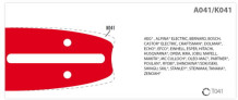 Sliede  40cm/16", 0.325" 1.3mm 160MLBK041 OREGON