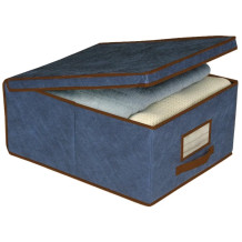 Kaste auduma 48x36x19cm Blue 129183001 ORDINETT