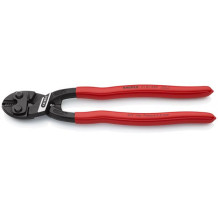 COBOLT® XL COMPACT BOLT CUTTERS BLACK ATRAMENTIZED, HANDLES PLASTIC COATED, LONGER HANDLES, 7101250SB KNIPEX