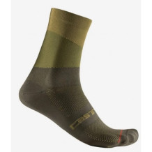 Velo zeķes ORIZZONTE 15 Sock, izmērs: L/XL, Sage/Deep Green, 8056006116353 CASTELLI