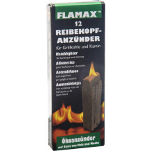 Ekoloģiskie aizdedzināšanas kubiņi/sērkociņi 12 gab. 1318358 FLAMAX