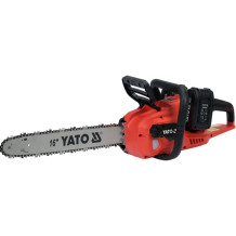 2X18V Br.Less Chainsaw 16"+2X4Ah+D.Charg YT-828131 YATO