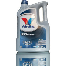 Motoreļļa Synpower MST C3 5W40 5L, 872386 VALVOLINE