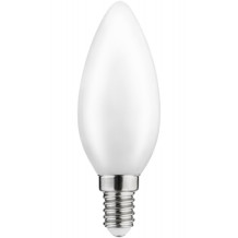 LED lemputė, AG, C35, 3000K, E14, 4W, 360°, 420lm, 44mA; LD-C35FLE4M-30 GTV