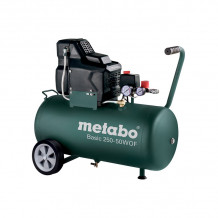 Kompresors Basic 250-50 W OF, 100 l/min, 8bar, 1500W, 50l, 601535000 Metabo