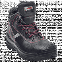Черные зимние рабочие ботинки CERBIATTO S3, размер 47 CERVA
