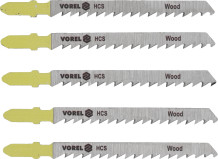 JIG SAW BLADES BOSCH /WOOD,PLASTIC/ 5PCS 27811 VOREL