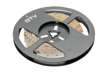 LED juostelė FLASH, 5630, 300 LED, 5m rulonas, 16W/M, 1700lm/M, 12V, 60LED/M, 3200K šiltai balta, IP65, supjaustyti 5cm LD-5630-300-65-CB GTV