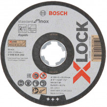 „X-LOCK“ abrazyvinis diskas „Inox 2608619262 BOSCH“ standartas